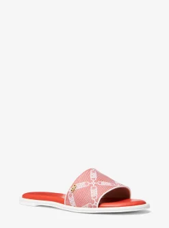 Saylor Empire Logo Jacquard Slide Sandal