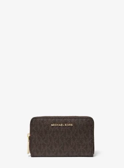 Small Logo and Leather Wallet