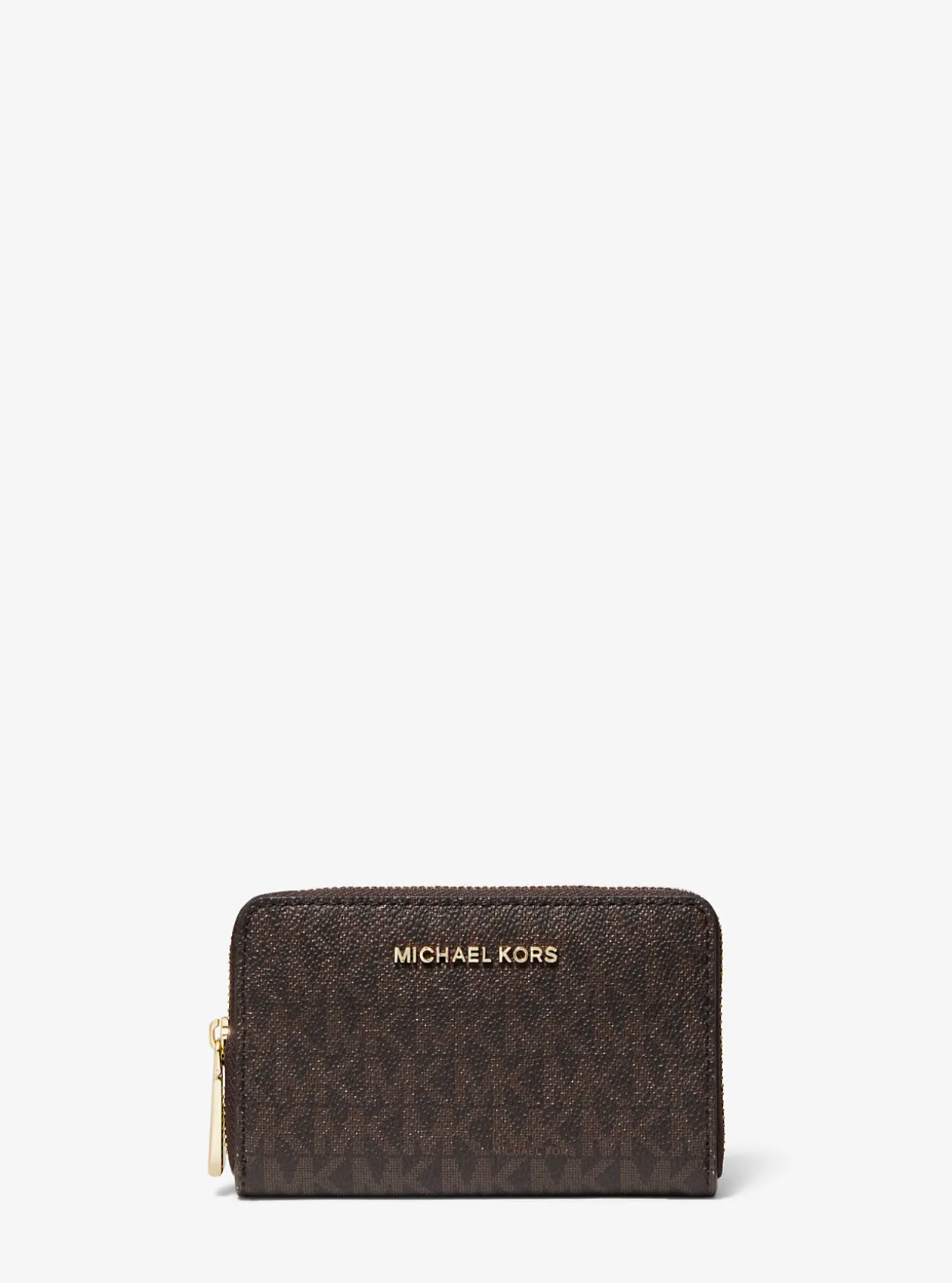 Small Logo and Leather Wallet