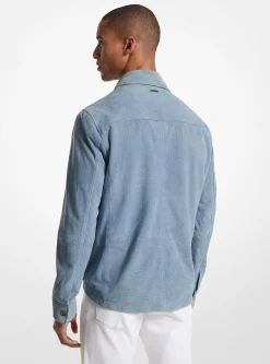 Suede Shirt Jacket