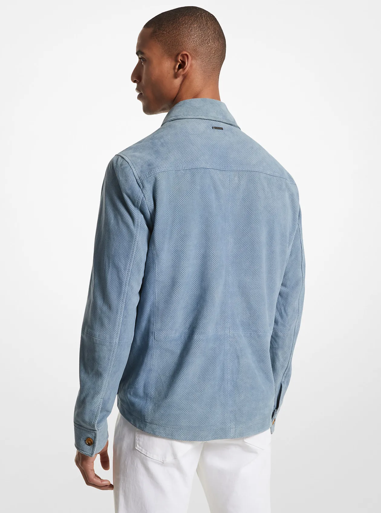 Suede Shirt Jacket