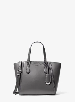 Taryn Small Leather Convertible Crossbody Bag