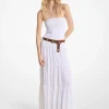 Tiered Smocked Georgette Maxi Dress