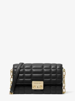 Tribeca Large Leather Convertible Crossbody Bag