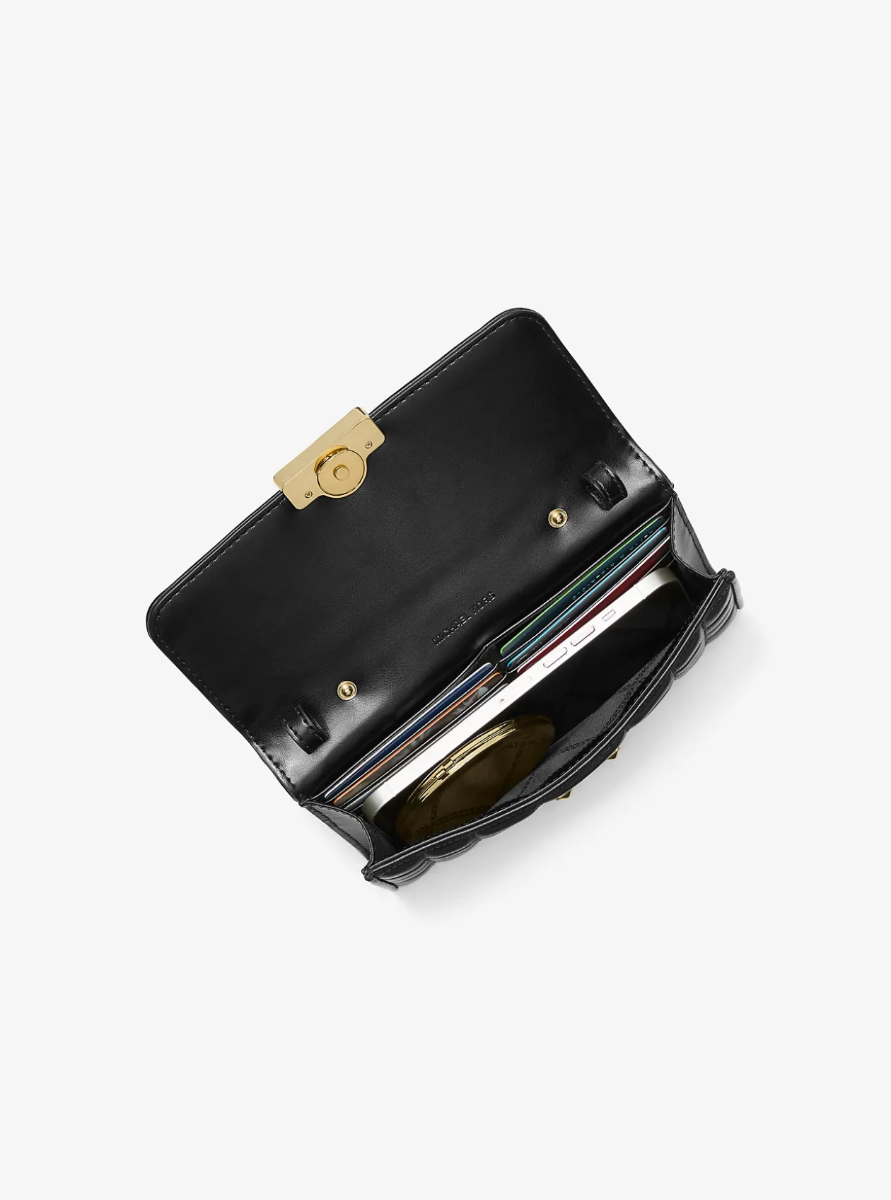 Tribeca Large Leather Convertible Crossbody Bag