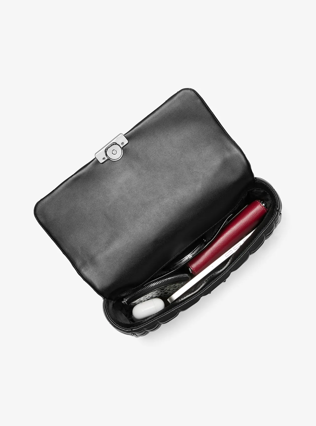 Tribeca Large Quilted Leather Shoulder Bag