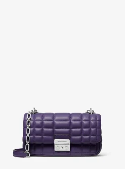 Tribeca Small Quilted Leather Shoulder Bag