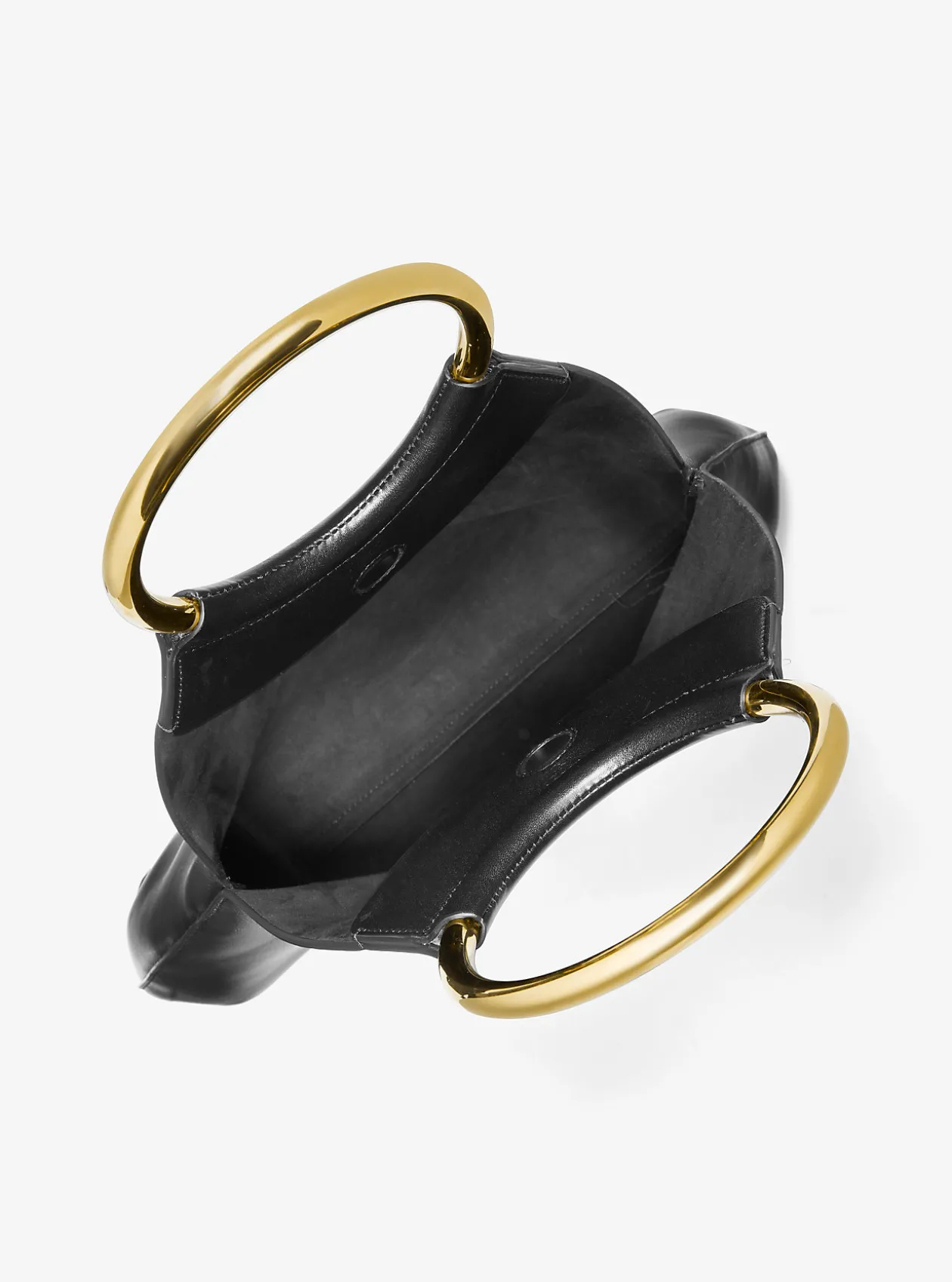 Ursula Large Leather Ring Tote Bag