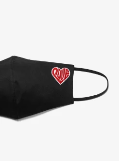 Watch Hunger Stop LOVE Organic Cotton Face Mask