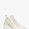 Willis Metallic Stretch Knit Trainer
